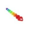 Fallo anale Rainbow Heart Beads Fallo anale Rainbow Heart Beads