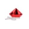 Stimolatore vaginale Ruby Red Diamond Stimolatore vaginale Ruby Red Diamond