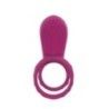 Anello pene vibrante per coppia fucsia Anello pene vibrante per coppia fucsia