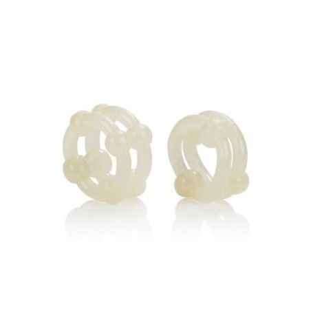 Kit 2 Anelli fallici Island Rings Double fluo