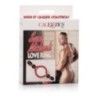 Anello fallico regolabile Sean Michaels rosso Anello fallico regolabile Sean Michaels rosso