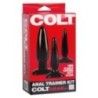 Plug Anale 3 pz COLT Anal Trainer Kit Plug Anale 3 pz COLT Anal Trainer Kit