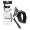 Collare e guinzaglio Bondage Sinful nero Collare e guinzaglio Bondage Sinful nero