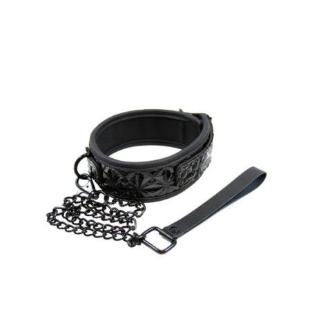 Collare e guinzaglio Bondage Sinful nero
