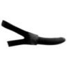 Dildo indossabile da viso nero 14 cm Dildo indossabile da viso nero 14 cm