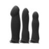 Cintura vibrante strapon con 3 dildo Cintura vibrante strapon con 3 dildo