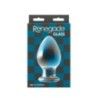 Butt plug in vetro Knight Glass 13,2 cm Butt plug in vetro Knight Glass 13,2 cm