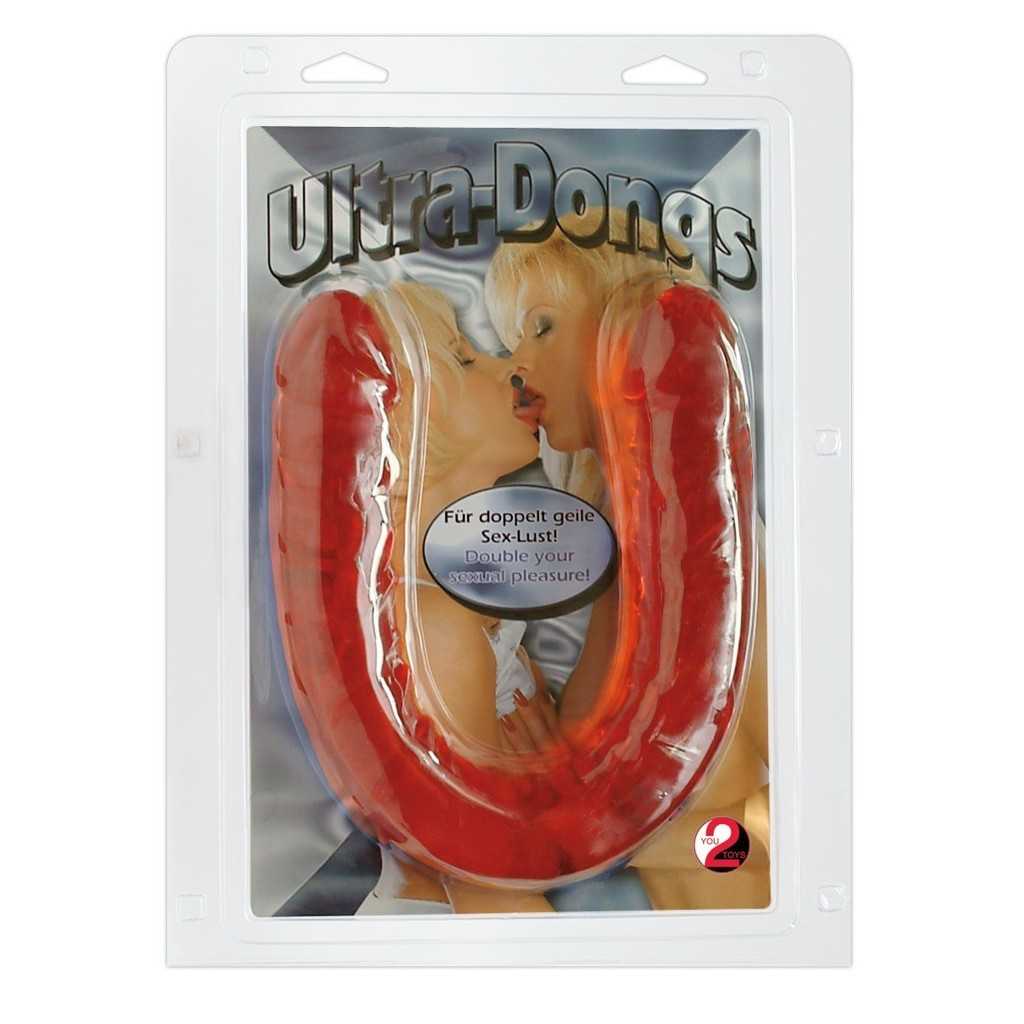 Fallo realistico doppio vaginale anale Ultra-Dongs Fallo realistico doppio vaginale anale Ultra-Dongs