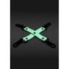 Hogtie fluorescente GLO bondage Hogtie fluorescente GLO bondage