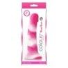 Fallo Realistico bianco e fucsia 17,8 cm Fallo Realistico bianco e fucsia 17,8 cm