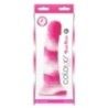 Fallo Realistico bianco e fucsia 19,3 cm Fallo Realistico bianco e fucsia 19,3 cm
