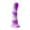 Fallo Realistico bianco e viola 19,3 cm