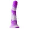Fallo Realistico bianco e viola 22 cm