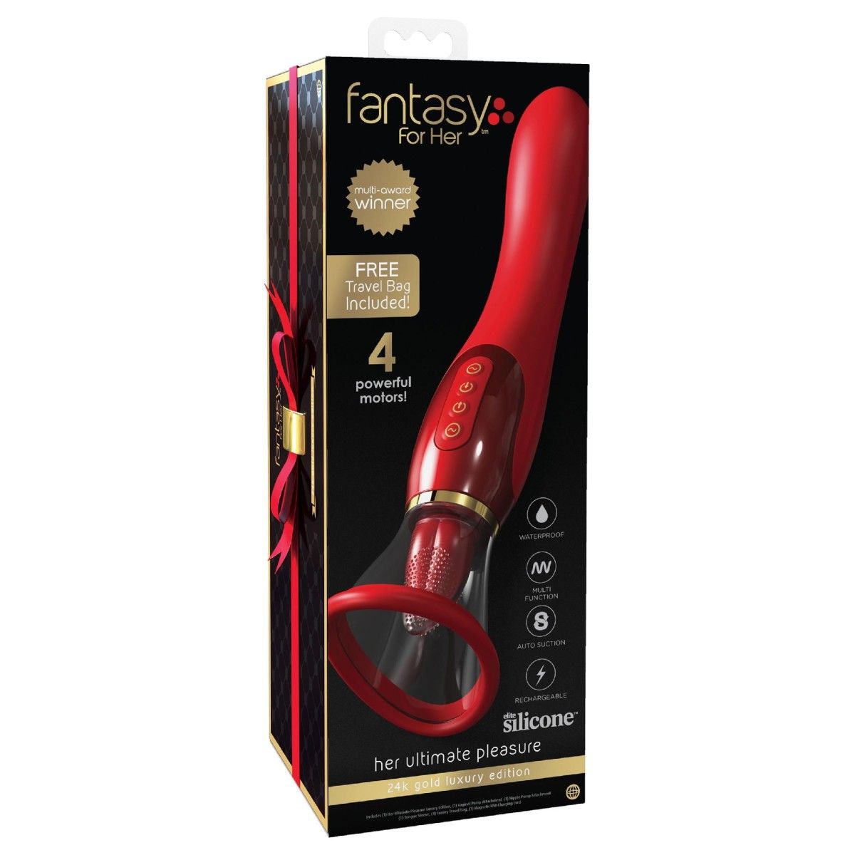 Vibratore con lingua Her Ultimate Pleasure Holiday