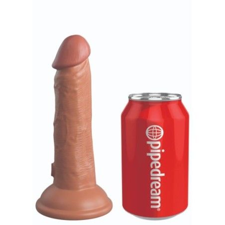 Dildo ventosa pelle mulatta Cock 18 cm