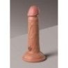 Dildo ventosa pelle mulatta Cock 18 cm Dildo ventosa pelle mulatta Cock 18 cm