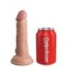 Dildo ventosa pelle chiara Cock 17,8 cm