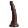 Dildo ventosa pelle scura Cock 21 cm Dildo ventosa pelle scura Cock 21 cm