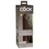 Dildo ventosa pelle scura Cock 21 cm Dildo ventosa pelle scura Cock 21 cm