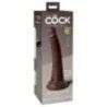 Dildo ventosa pelle scura Cock 21 cm Dildo ventosa pelle scura Cock 21 cm