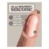 Fallo con ventosa 2Density Silicone 24,8 cm Fallo con ventosa 2Density Silicone 24,8 cm