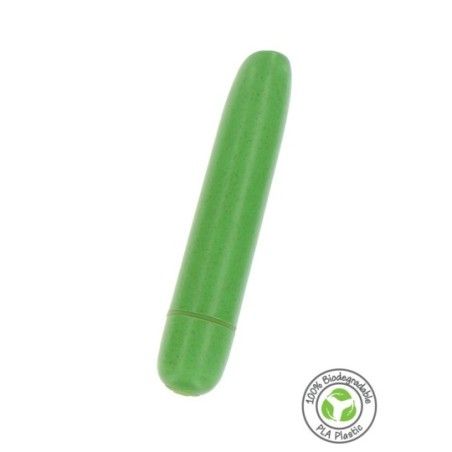 Mini vibratore vaginale vegano verde