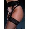 Collant sexy a rete con reggicalze neri Collant sexy a rete con reggicalze neri