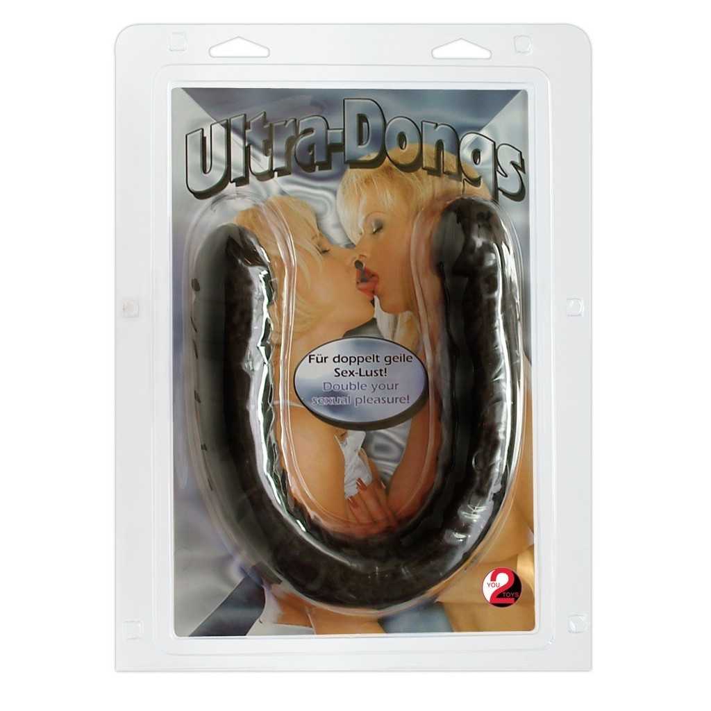Fallo realistico vaginale anale per doppia penetrazione Ultra-Dongs Fallo realistico vaginale anale per doppia penetrazione Ultra-Dongs