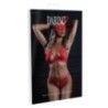 Completo sexy 3 pz pizzo rosso con mascherina Completo sexy 3 pz pizzo rosso con mascherina