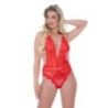 Body sexy scollo V rosso Daring Intimate