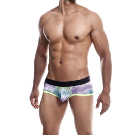 Boxer sexy Aero Brief MOB di Malebasics verde