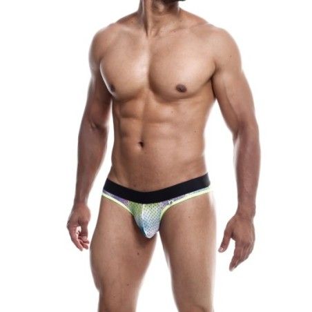 Slip uomo aperto dietro MOB MaleBasics verde