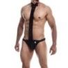 Slip uomo pizzo e papillon nero MOB Slip uomo pizzo e papillon nero MOB
