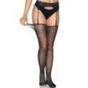 Set 2 pz calze e reggicalze neri e strass Set 2 pz calze e reggicalze neri e strass