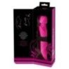 Vibratore wand vaginale 3 in 1 fucsia Vibratore wand vaginale 3 in 1 fucsia