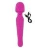 Vibratore wand vaginale 3 in 1 fucsia Vibratore wand vaginale 3 in 1 fucsia