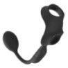 Anello fallico con plug anale vibrante Anello fallico con plug anale vibrante