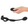 Anello fallico con plug anale vibrante Anello fallico con plug anale vibrante