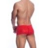 Boxer uomo pizzo rosso MOB di Malebasics
