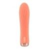 Mini Vibratore vaginale scanalato pesca Mini Vibratore vaginale scanalato pesca