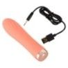 Mini Vibratore vaginale scanalato pesca Mini Vibratore vaginale scanalato pesca