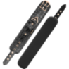 Manette con catena in pelle vegana nere Manette con catena in pelle vegana nere