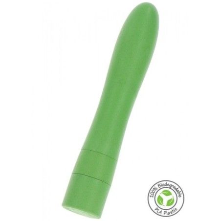 Vibratore classico vegano verde