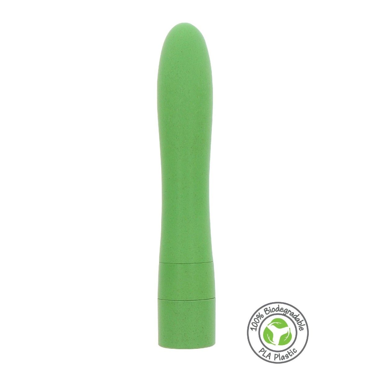 Vibratore classico vegano verde