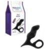 Stimolatore prostatico in silicone nero Stimolatore prostatico in silicone nero
