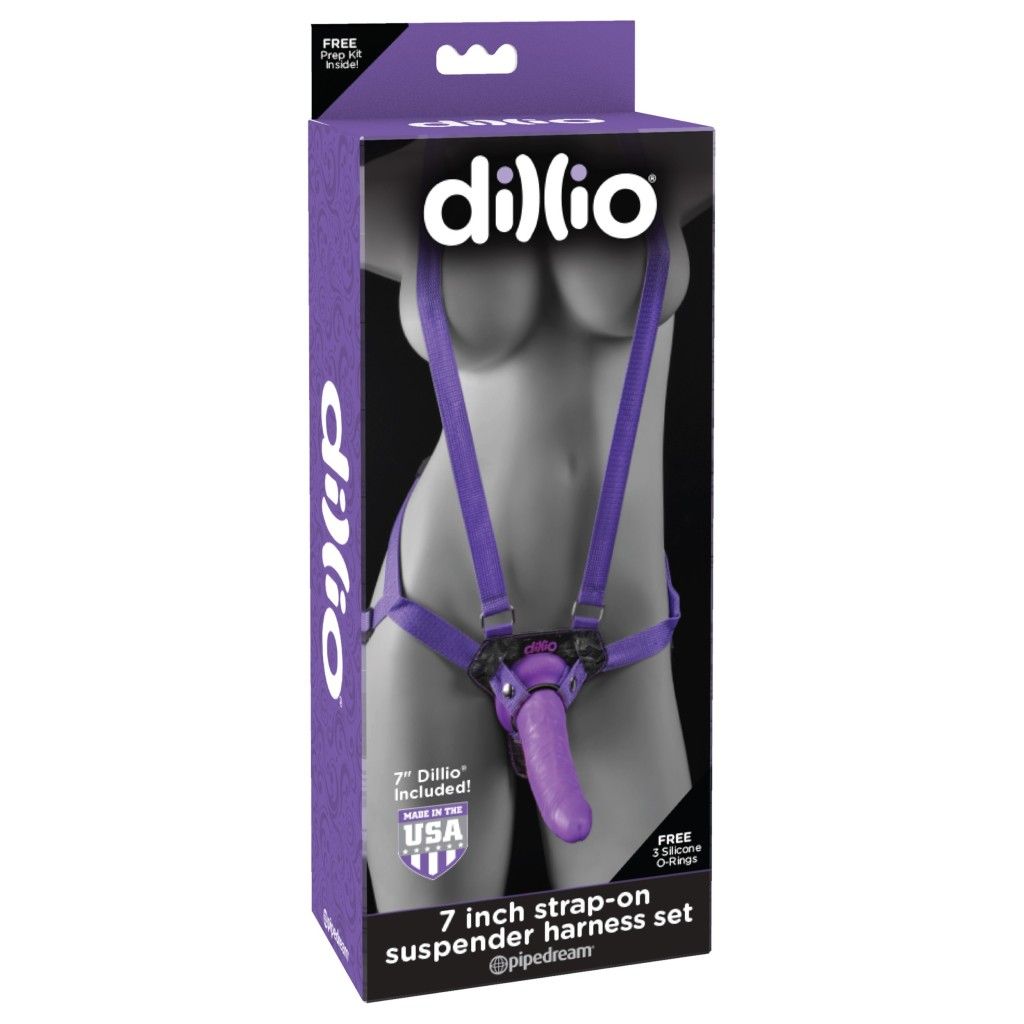 Kit imbragatura strapon con dildo