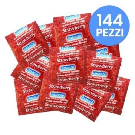 Preservativi classici fragola 144 pz