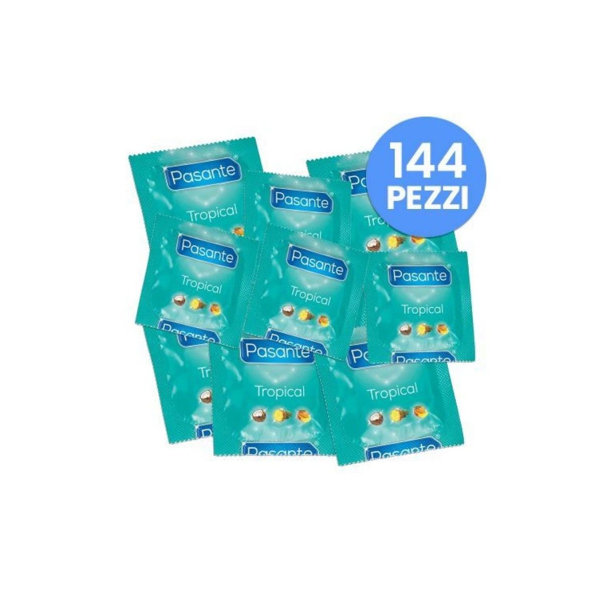 Profilattici Aromatizzati Tropical 144 pz