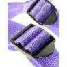 Imbragatura strapon con dildo viola 19 cm Imbragatura strapon con dildo viola 19 cm