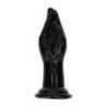 Mano per fisting becco d'anatra nera 24 cm